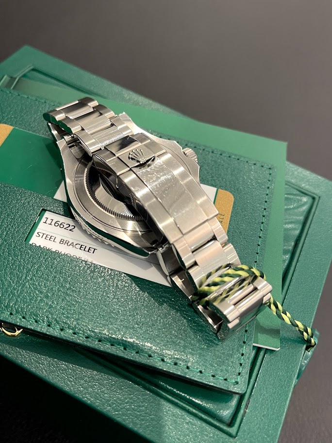 Швейцарские часы Rolex Yacht-Master 40mm Platinum and Steel 116622-0003 #4