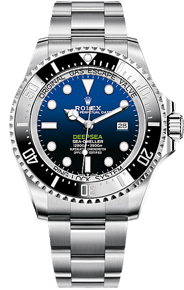 Швейцарские часы Rolex Deepsea D -BLUE DIAL 126660-0002 #1