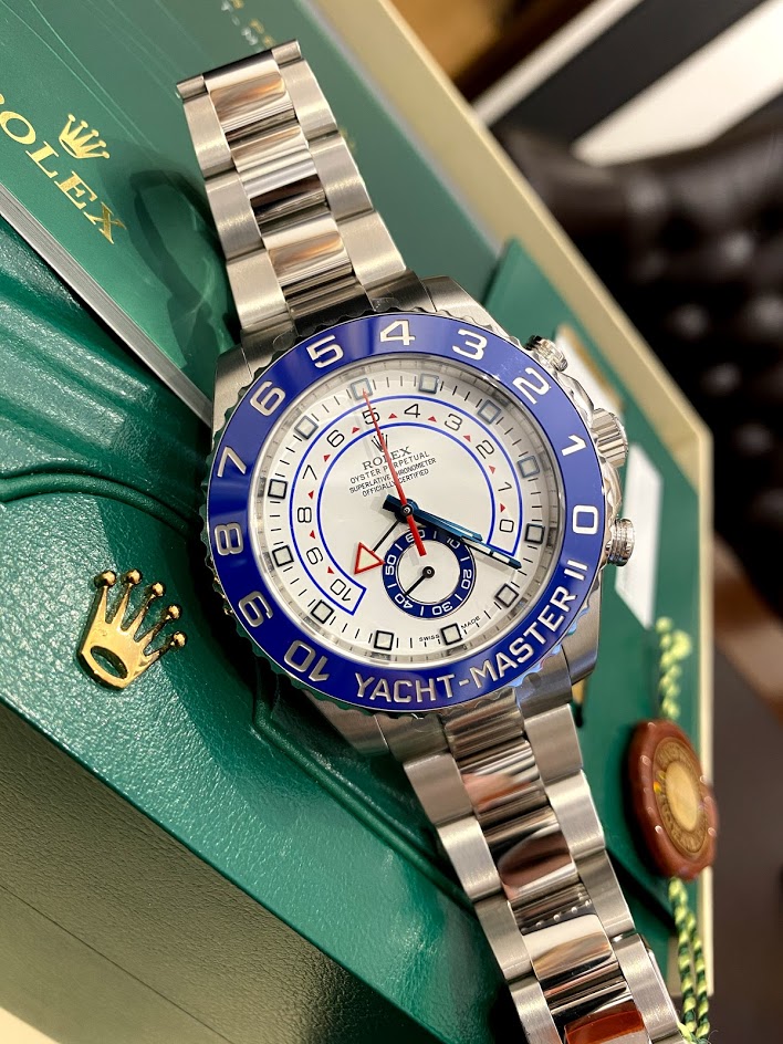 Швейцарские часы Rolex Yacht-Master II 44 mm Steel 116680 #1
