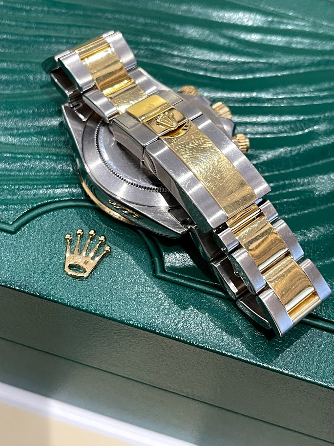 Швейцарские часы Rolex Daytona Cosmograph 40mm Steel and Yellow Gold 116523 #5