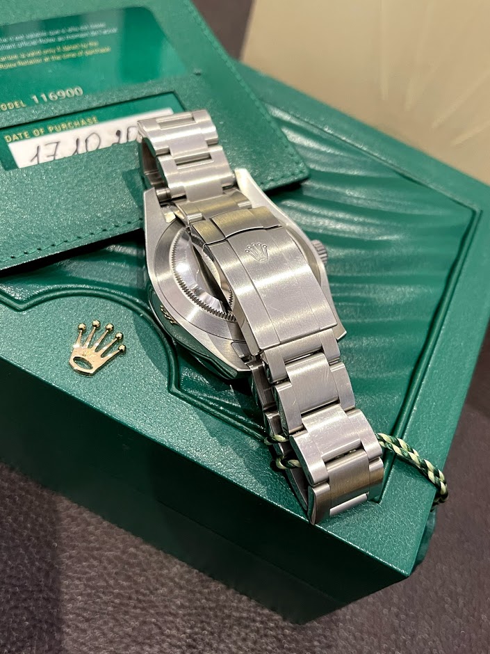 Швейцарские часы Rolex AIR-KING 40mm Steel 116900 #4