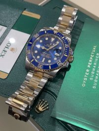 Швейцарские часы Rolex Submariner DATE 40MM STEEL AND YELLOW GOLD CERAMIC 116613lb-0005