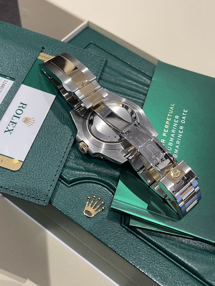 Швейцарские часы Rolex Submariner DATE 40MM STEEL AND YELLOW GOLD CERAMIC 116613lb-0005 #2