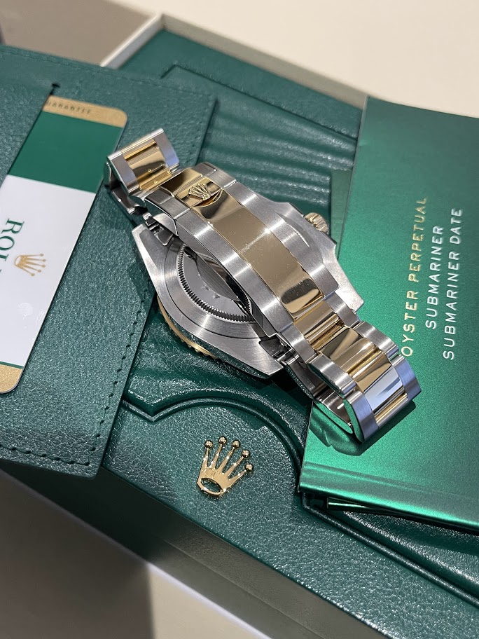 Швейцарские часы Rolex Submariner DATE 40MM STEEL AND YELLOW GOLD CERAMIC 116613lb-0005 #5