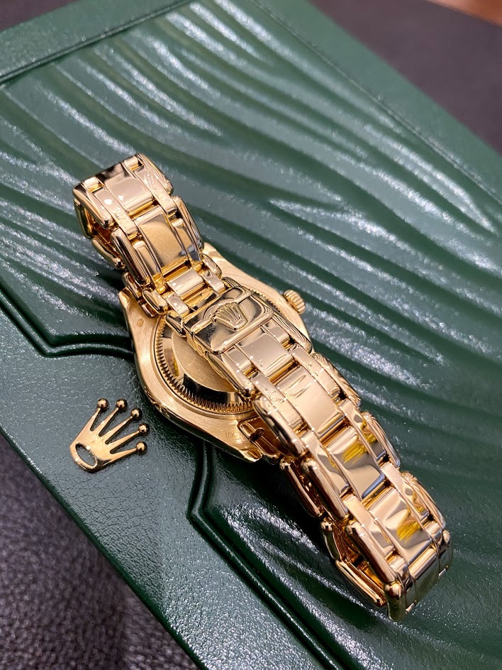 Швейцарские часы Rolex Pearlmaster Ladies 69328 #2