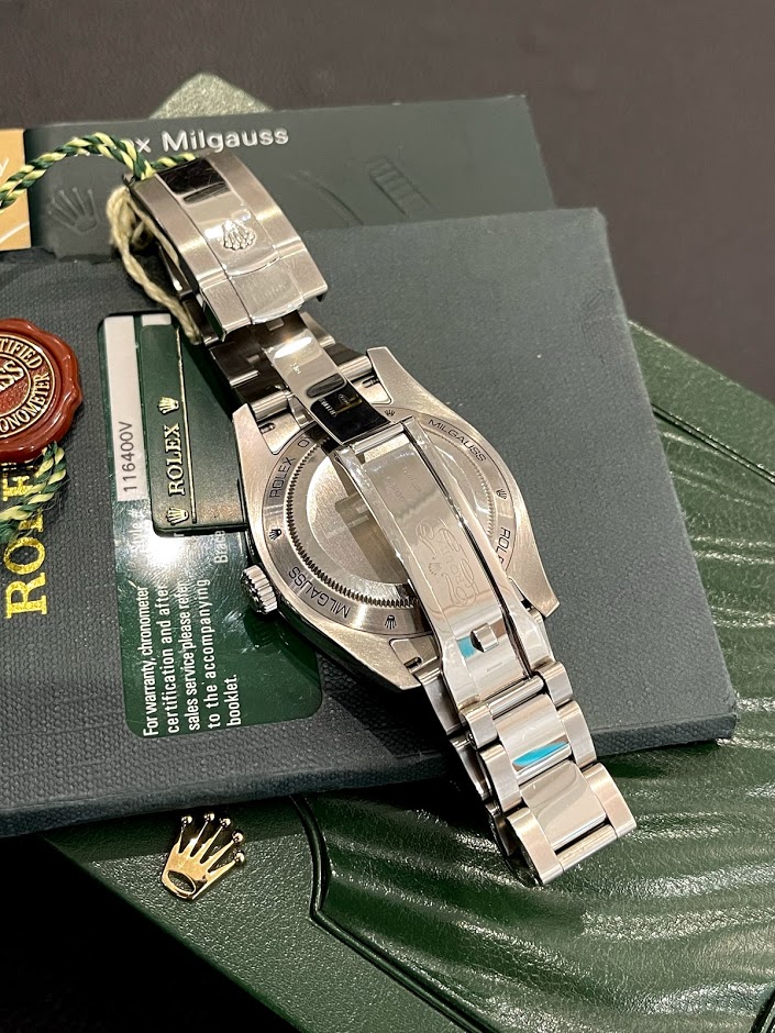 Швейцарские часы Rolex Milgauss 40mm Steel 116400GV #2