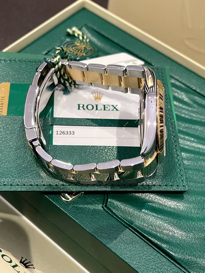 Швейцарские часы Rolex Datejust 41mm Steel and Yellow Gold 126333-0005 #5