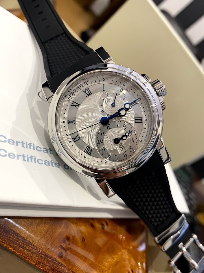Швейцарские часы Breguet Marine. 5857 GMT 5857ST/12/5ZU #1