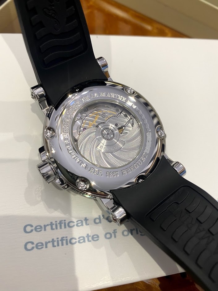 Швейцарские часы Breguet Marine. 5857 GMT 5857ST/12/5ZU #2