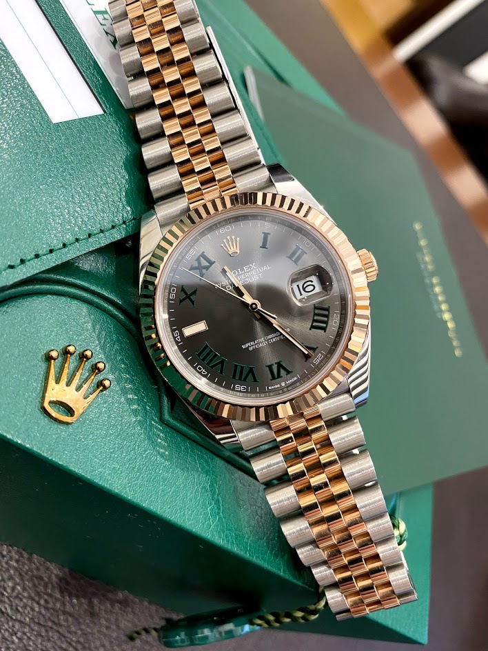 Швейцарские часы Rolex Datejust 41 mm, Oystersteel and Everose gold 126331-0016 #1