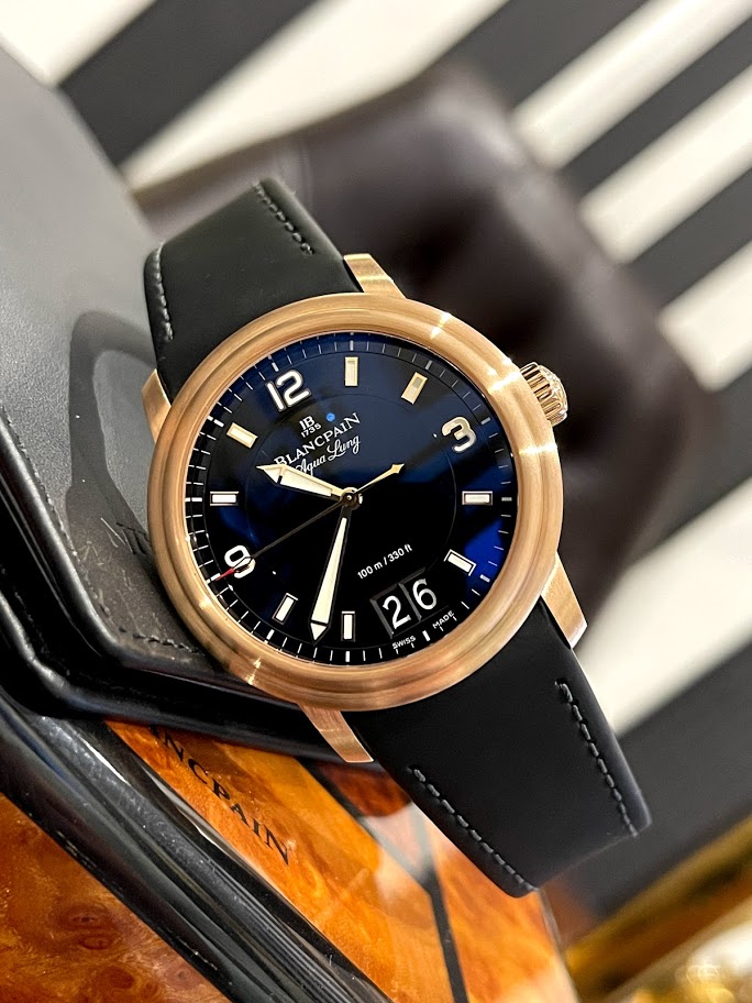 Швейцарские часы Blancpain Léman Leman Big Date Automatic 2850B-3630A-64B #1