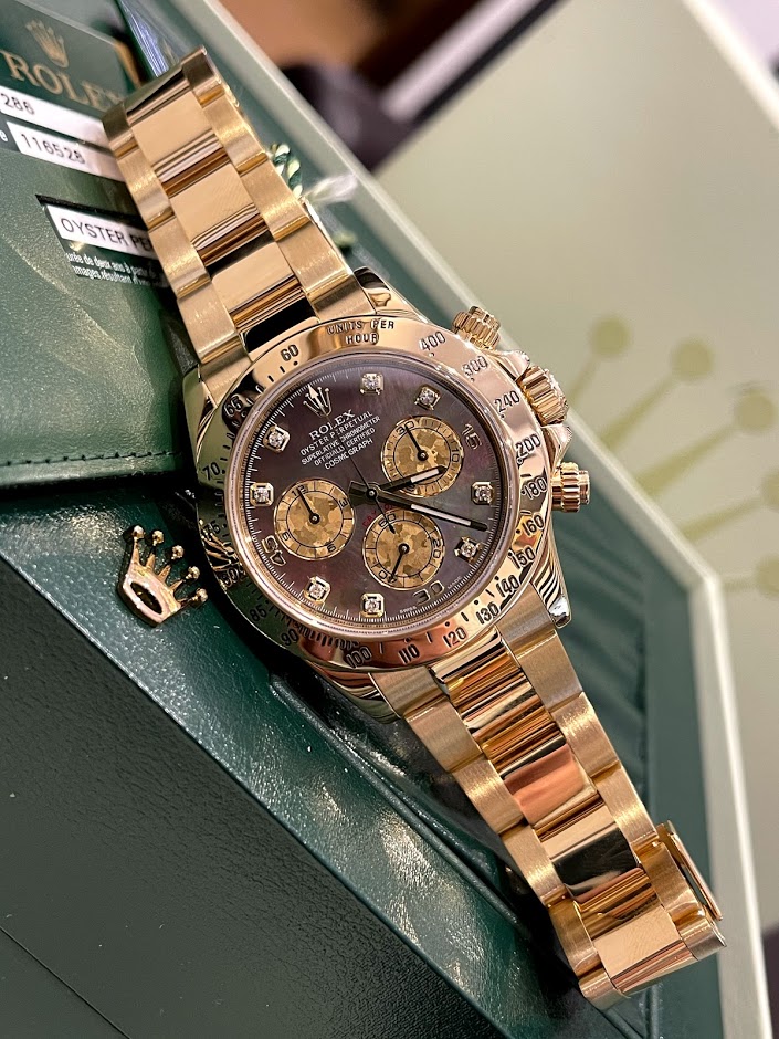 Швейцарские часы Rolex Daytona 40mm Yellow Gold 116528 #1