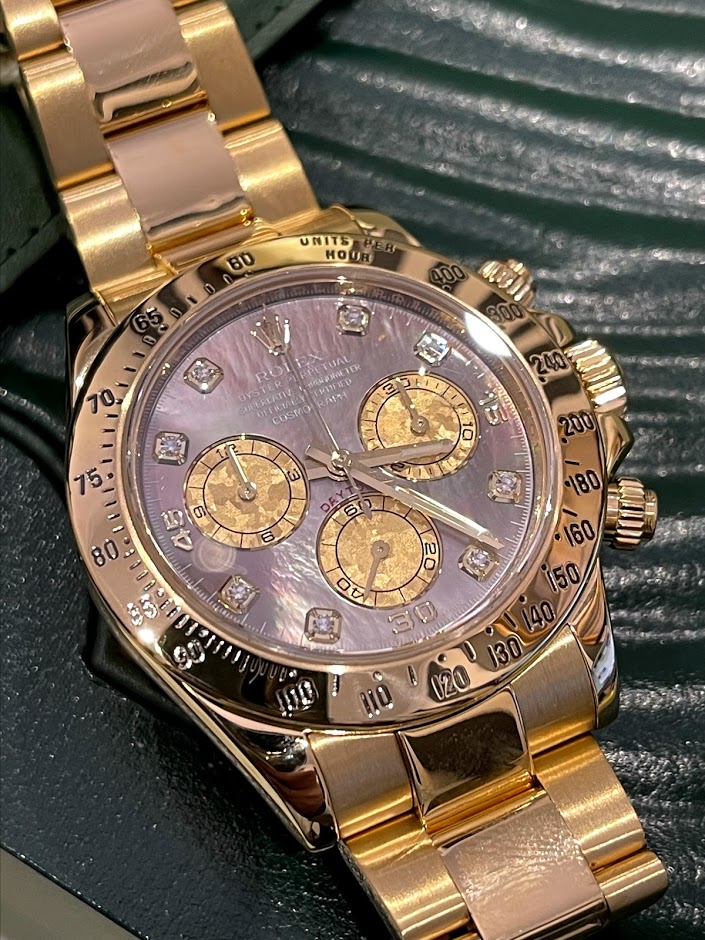 Швейцарские часы Rolex Daytona 40mm Yellow Gold 116528 #6