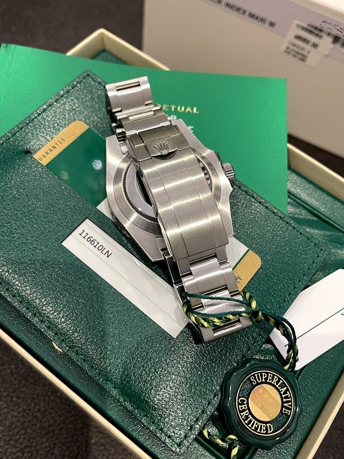Швейцарские часы Rolex Submariner Date 40mm Steel Ceramic 116610LN #4