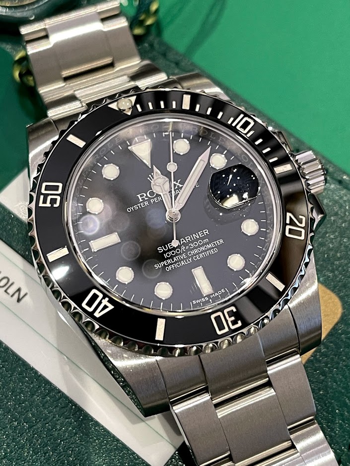 Швейцарские часы Rolex Submariner Date 40mm Steel Ceramic 116610LN #6