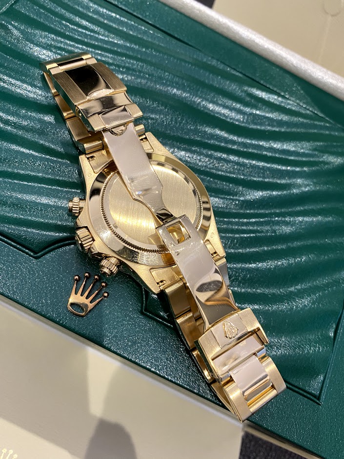 Швейцарские часы Rolex Daytona Cosmograph 40mm Yellow Gold and diamond 116528 #2