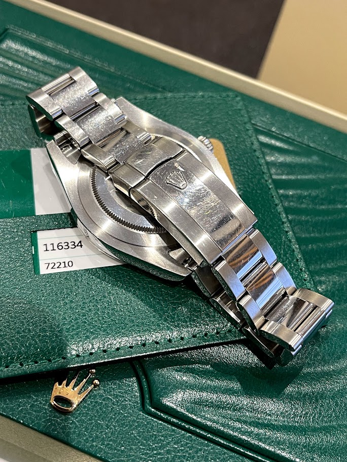Швейцарские часы Rolex Datejust II 41mm Steel and White Gold 116334-0005 #5