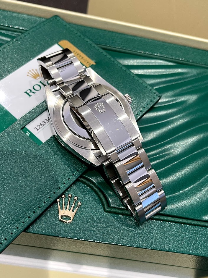 Швейцарские часы Rolex Datejust 41mm Steel and White Gold 126334-0013 #4