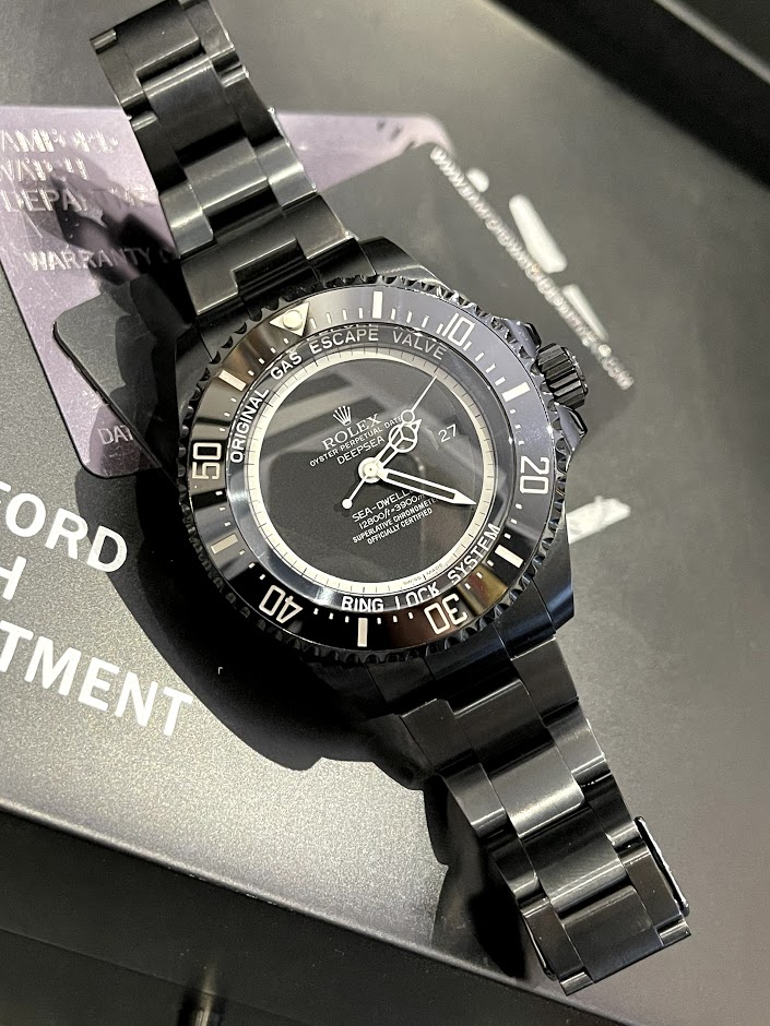 Швейцарские часы Rolex BAMFORD Deepsea 116660 PVD #1