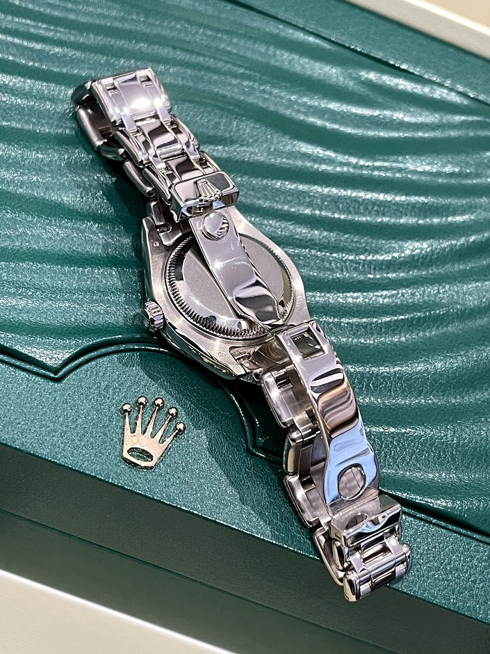 Швейцарские часы Rolex Pearlmaster 29 mm, white gold and diamonds 80319-0040 #2