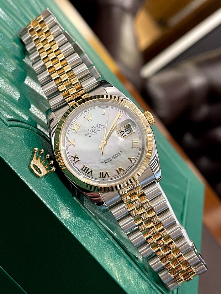 Швейцарские часы Rolex Datejust 36 mm 116233-0203 #1