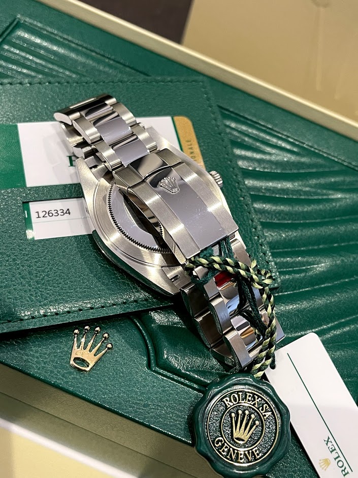 Швейцарские часы Rolex Datejust 41mm Steel and White Gold 126334-0011 #4