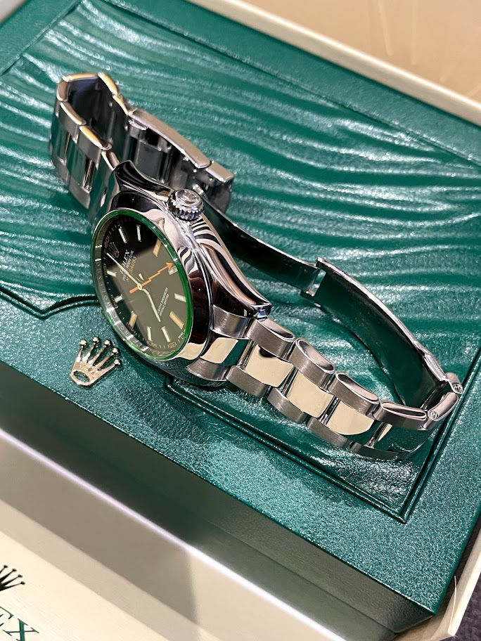 Швейцарские часы Rolex Milgauss 40mm Steel 116400GV #3