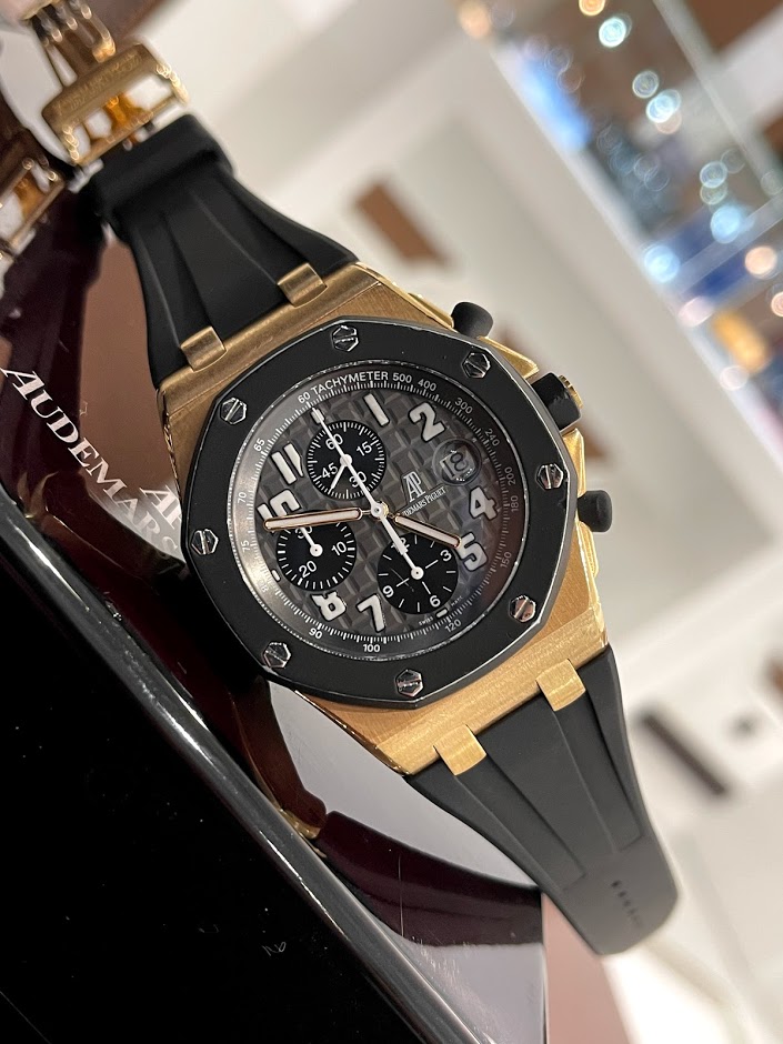 Швейцарские часы Audemars Piguet Royal Oak Offshore  Chronograph Gold 25940OK.OO.D002CA.02 #1