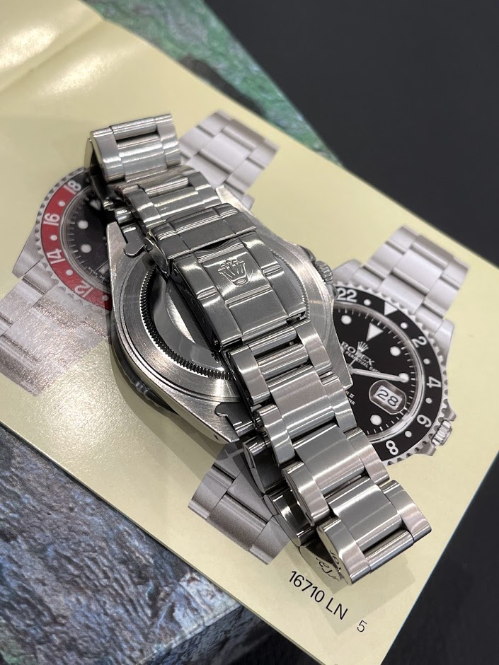 Швейцарские часы Rolex GMT-Master II 40mm 16710 #5