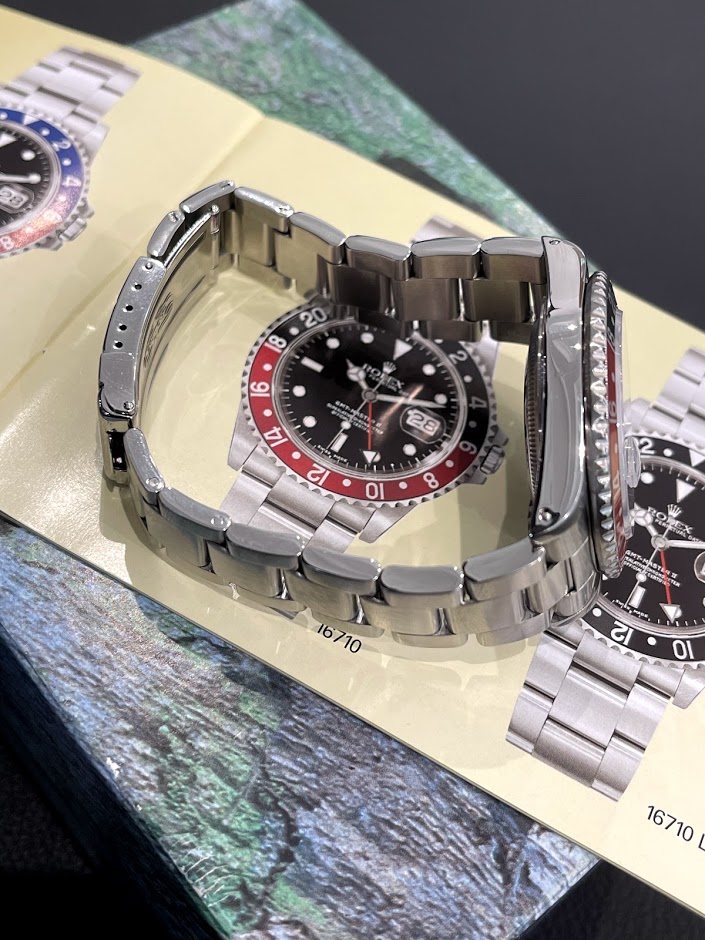 Швейцарские часы Rolex GMT-Master II 40mm 16710 #3