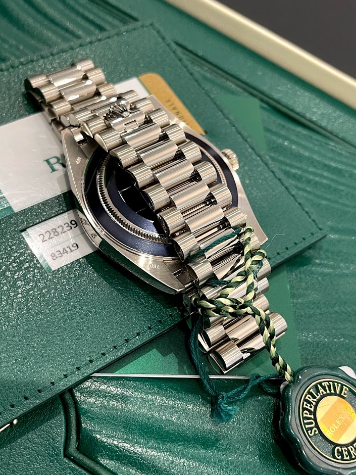 Швейцарские часы Rolex Day-Date 40 mm White Gold 228239-0007 #4