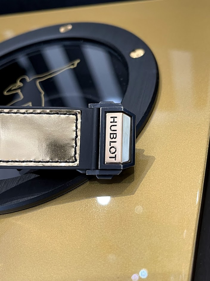 Швейцарские часы Hublot Big Bang Unico 45 mm Yellow Gold Usain Bolt 411.VS.1189.VR.USB16 #5