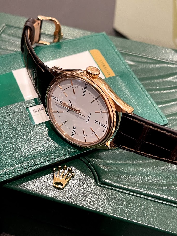 Швейцарские часы Rolex Cellini Time 50505 #3