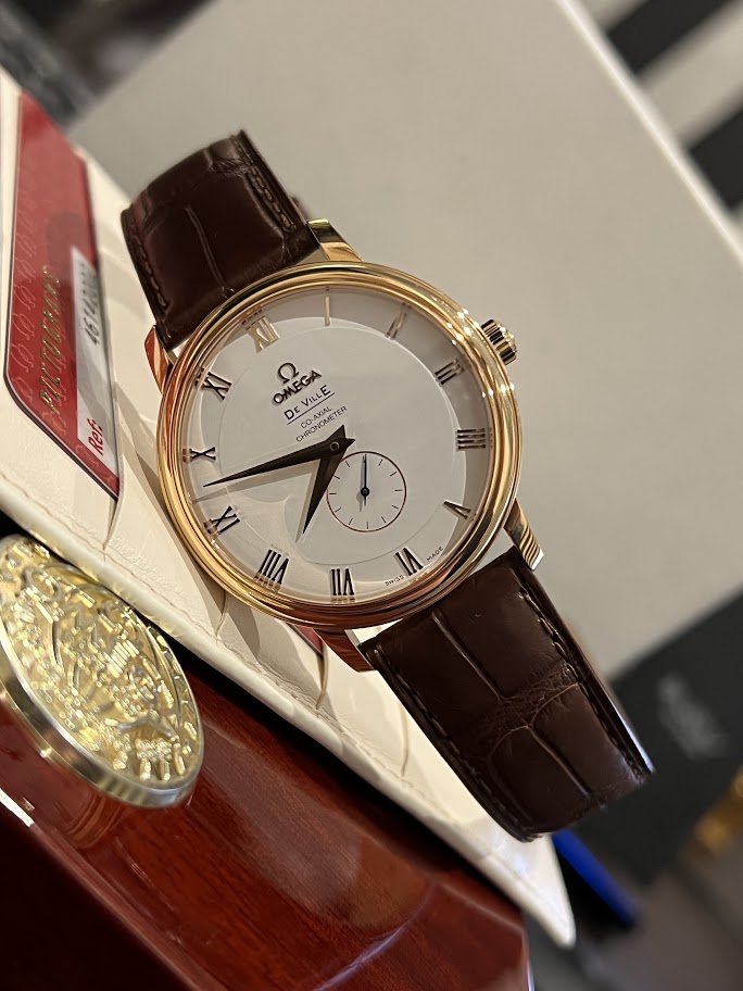 Швейцарские часы Omega De Ville Prestige Co‑Axial Small Seconds 39 mm 4614.20.02 #1