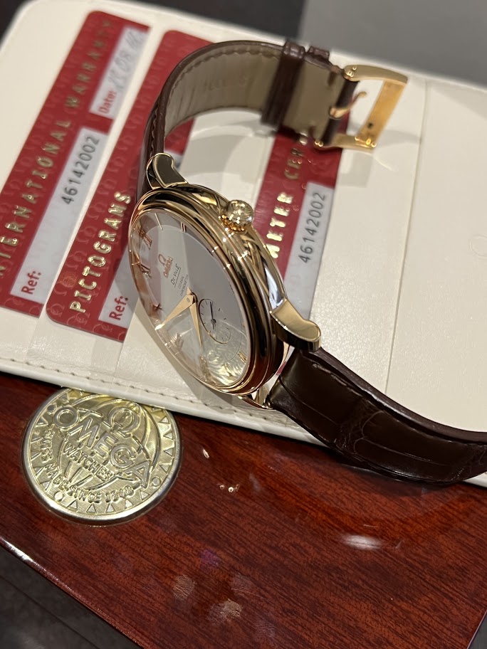 Швейцарские часы Omega De Ville Prestige Co‑Axial Small Seconds 39 mm 4614.20.02 #3