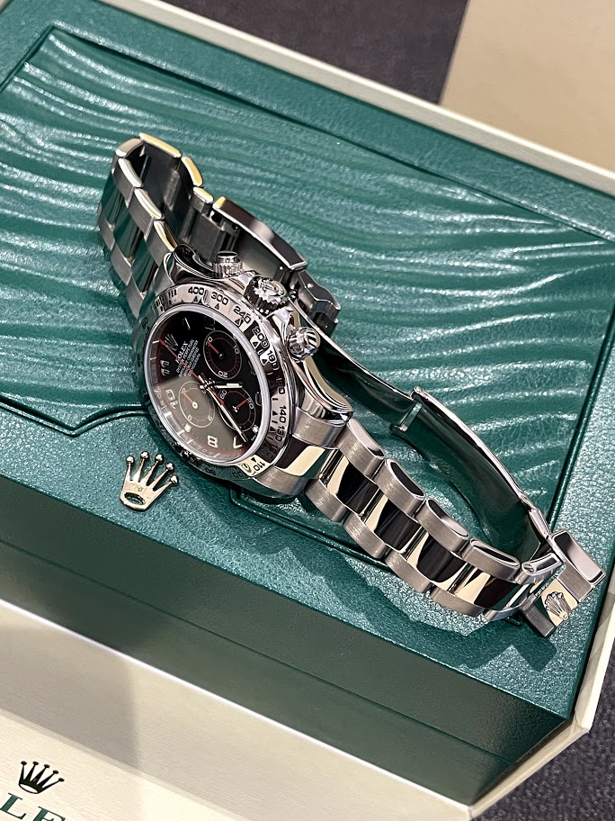 Швейцарские часы Rolex Daytona Cosmograph 40mm White Gold 116509 #3