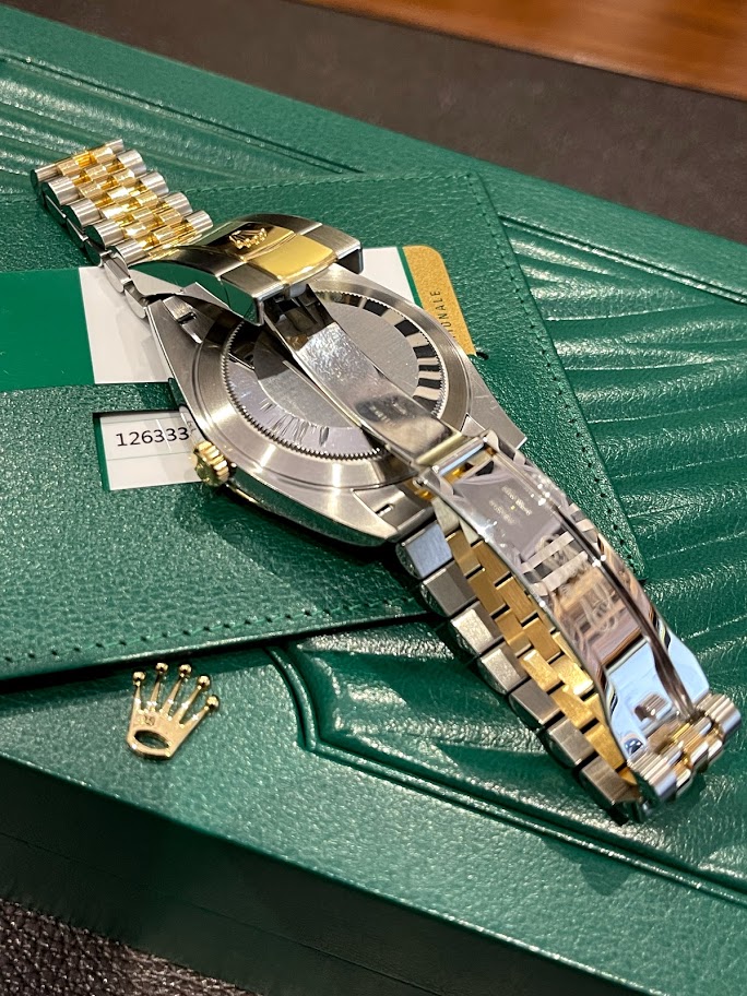 Швейцарские часы Rolex Datejust 41mm Steel and Yellow Gold 126333-0006 #2