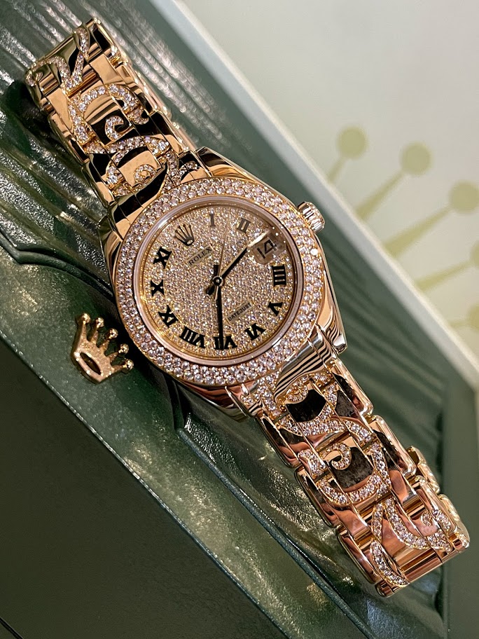 Швейцарские часы Rolex Pearlmaster 34 mm Yellow Gold 81338-0018 #1