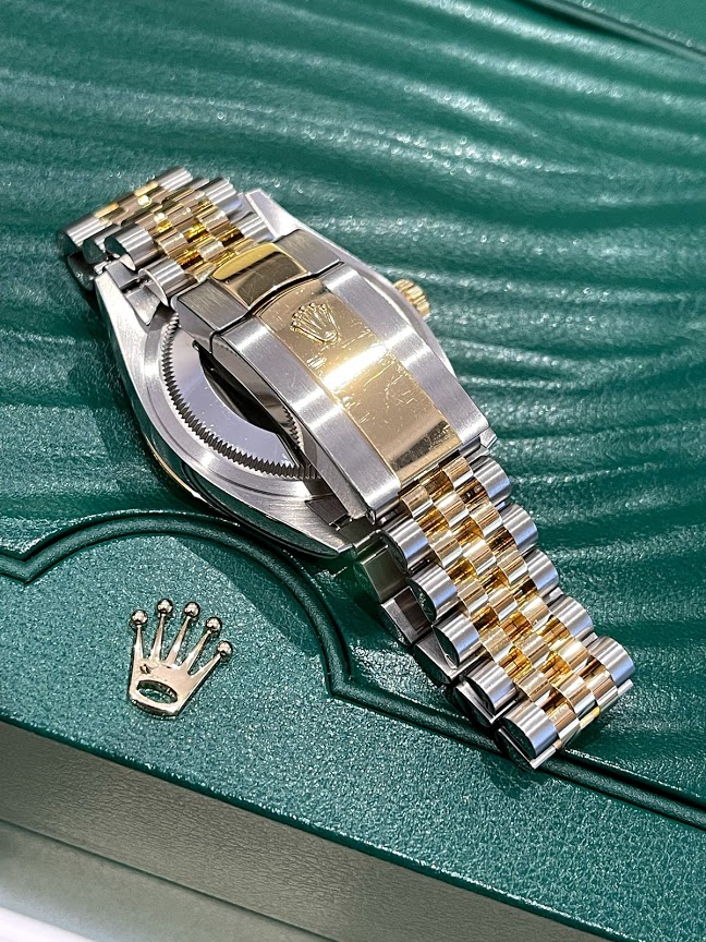 Швейцарские часы Rolex Datejust 36mm Steel and Yellow Gold 126233-0027 #5