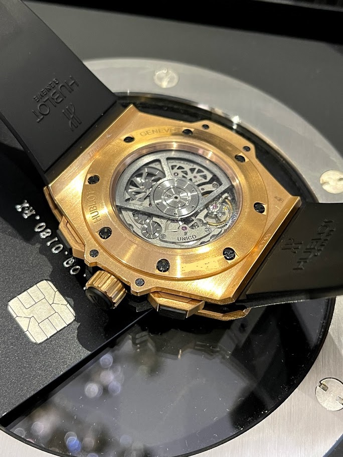 Швейцарские часы Hublot Big Bang King Power 48 mm Unico King Gold Carbon 701.OQ.0180.RX #2