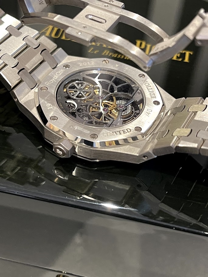 Швейцарские часы Audemars Piguet Royal Oak Openworked Extra-Thin Tourbillon 26511PT.OO.1220PT.01 #2