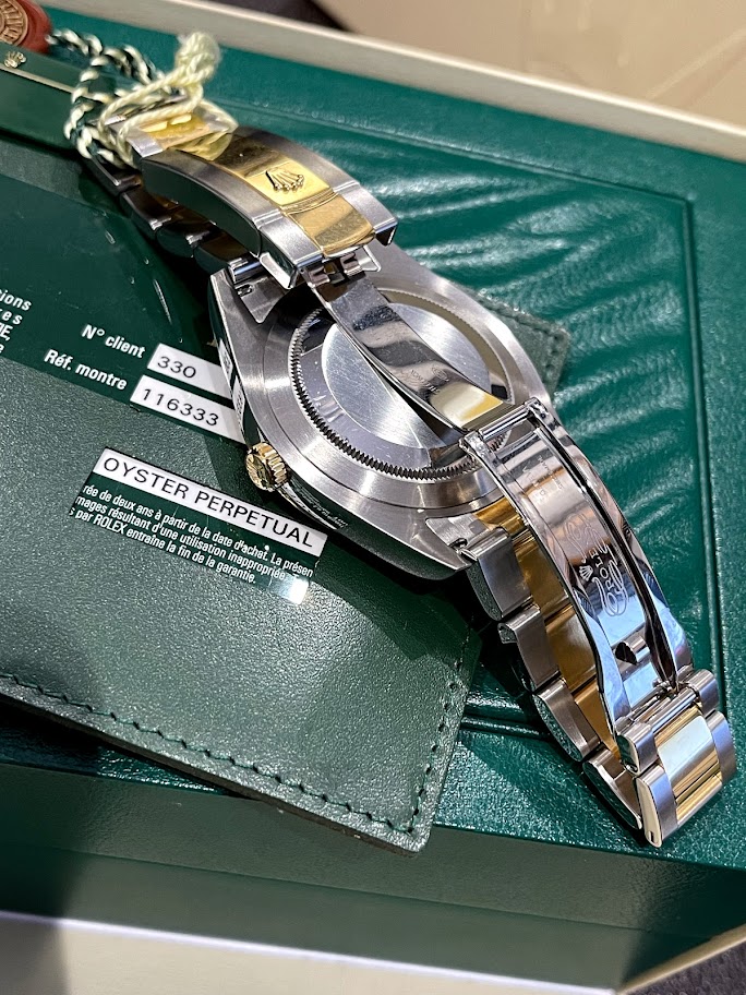 Швейцарские часы Rolex Datejust II 41mm Steel and Yellow Gold 116333-0009 #2
