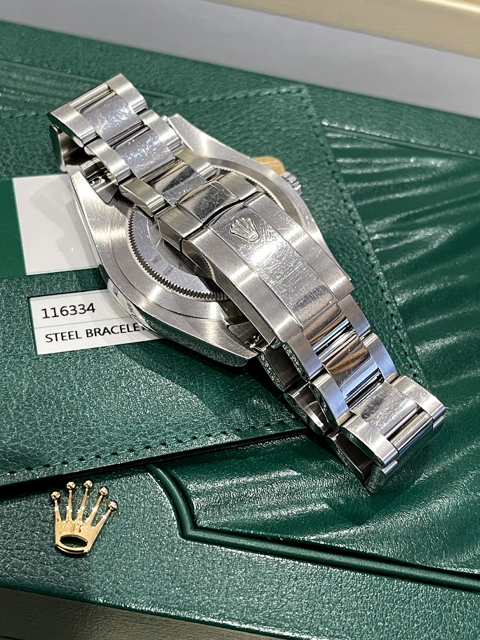 Швейцарские часы Rolex Datejust  II 41mm Steel and White Gold 116334 blro #5