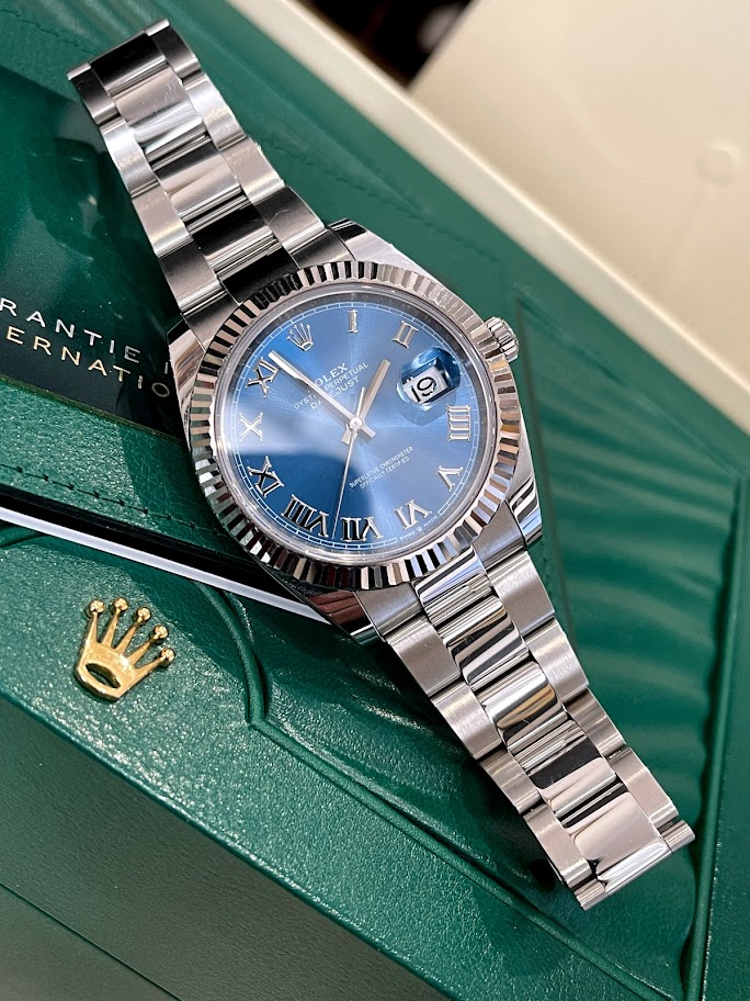 Швейцарские часы Rolex Datejust 41mm Steel and White Gold 126334-0025 #1