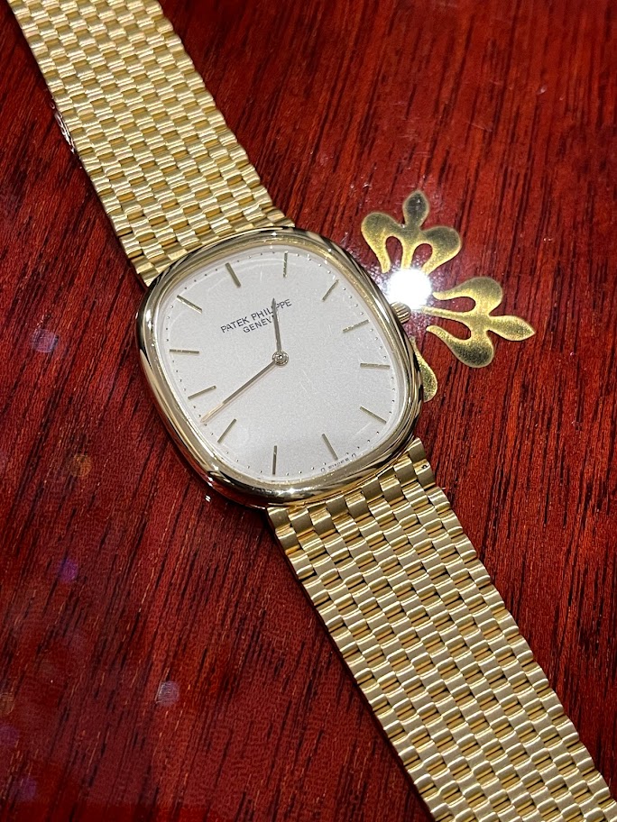 Швейцарские часы Patek Philippe Golden Elipse «Jumbo» 3738J #1