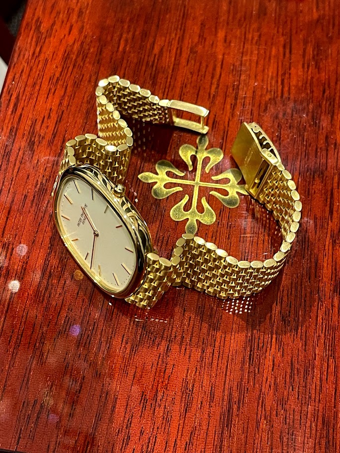 Швейцарские часы Patek Philippe Golden Elipse «Jumbo» 3738J #3