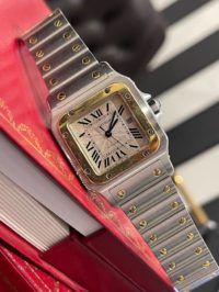 Швейцарские часы Cartier Santos de Cartier Galbee W20058C4