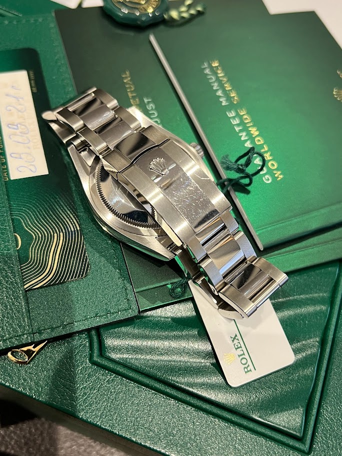 Швейцарские часы Rolex Datejust 36 mm, Oystersteel and white gold 126234-0018 #5