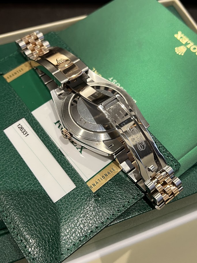 Швейцарские часы Rolex Datejust 41 mm, Oystersteel and Everose gold 126331-0014 #2