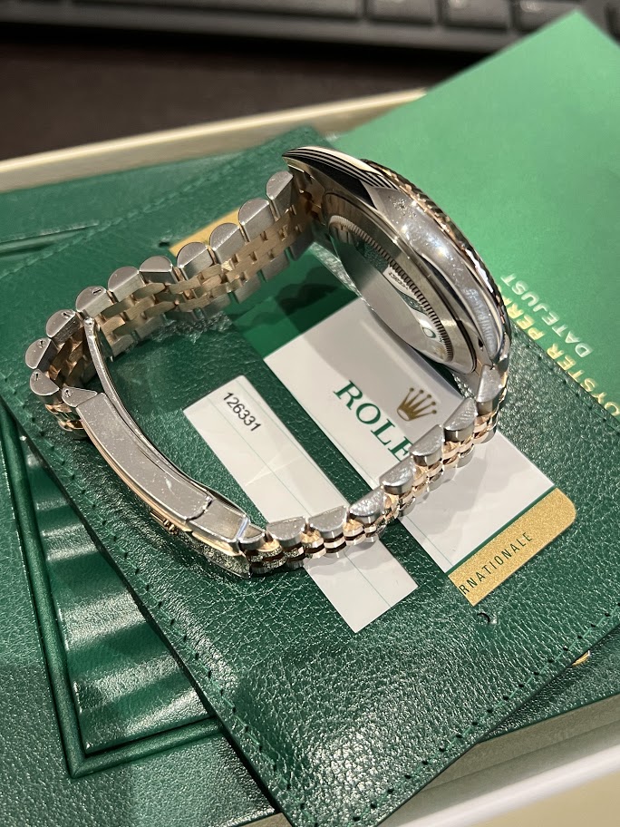 Швейцарские часы Rolex Datejust 41 mm, Oystersteel and Everose gold 126331-0014 #4